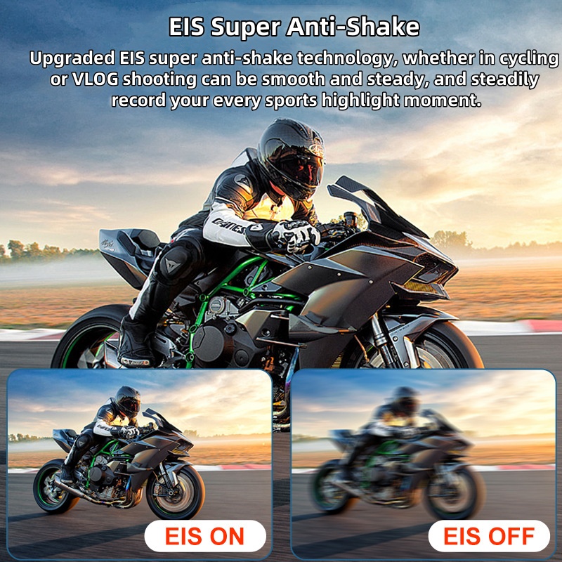 Action Camera 4K 60Fps Dual Screen - Action Camera 5K con Doppio Schermo