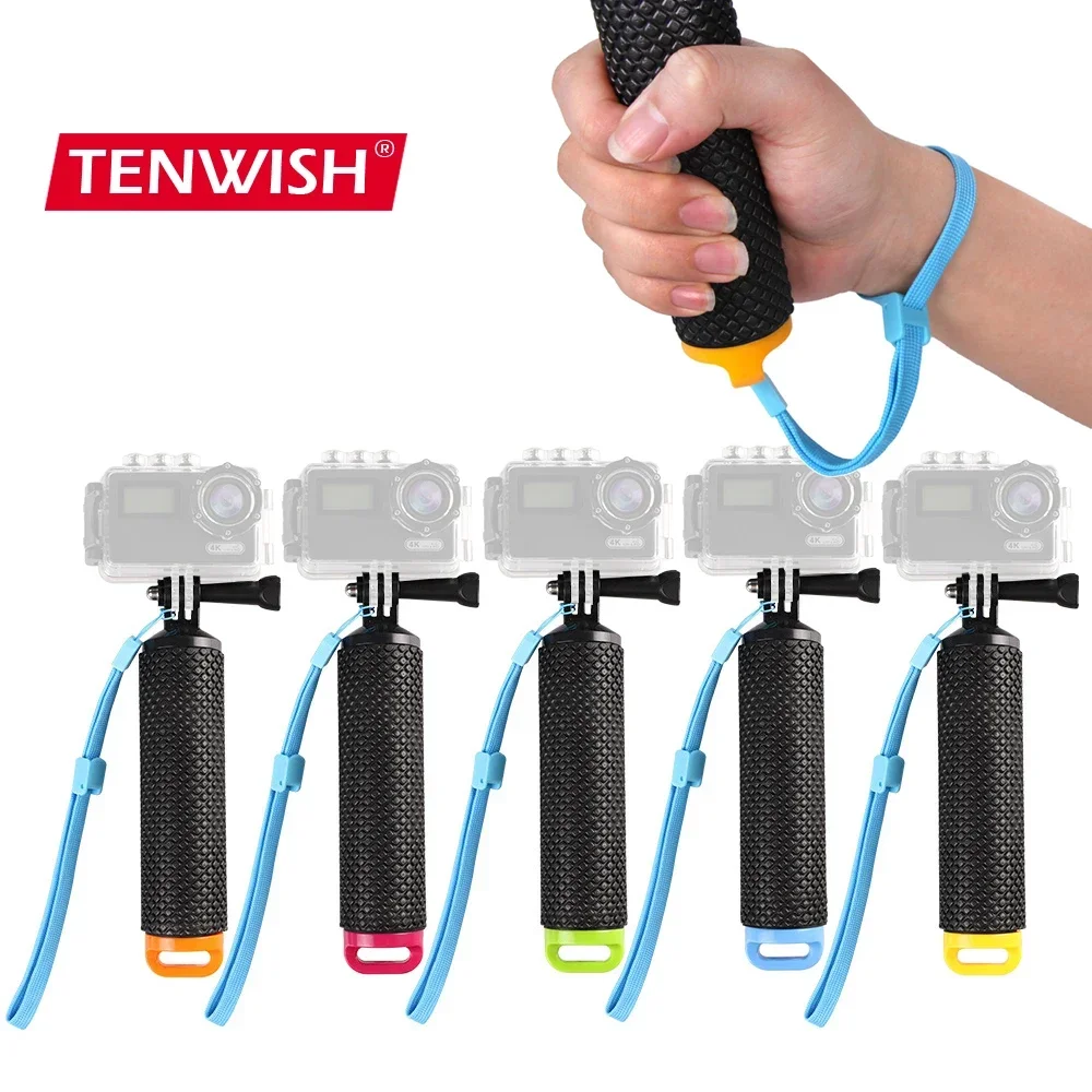 Action Camera Floating Handle Grip - Monopiede portatile con impugnatura galleggiante per