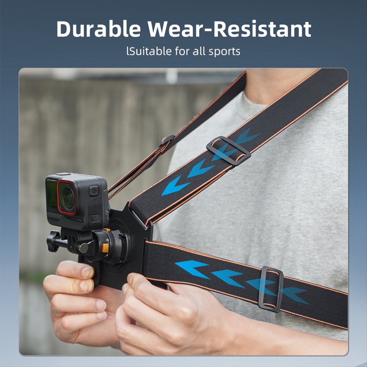 Action Camera Chest Strap Harness Mount - 【Accessori per fotocamere】 Supporto con cinturino