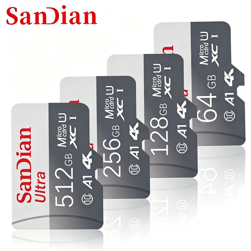 Action Camera Micro Sd Card 128Gb V30 - Nuova Scheda SD ad Alta Velocità