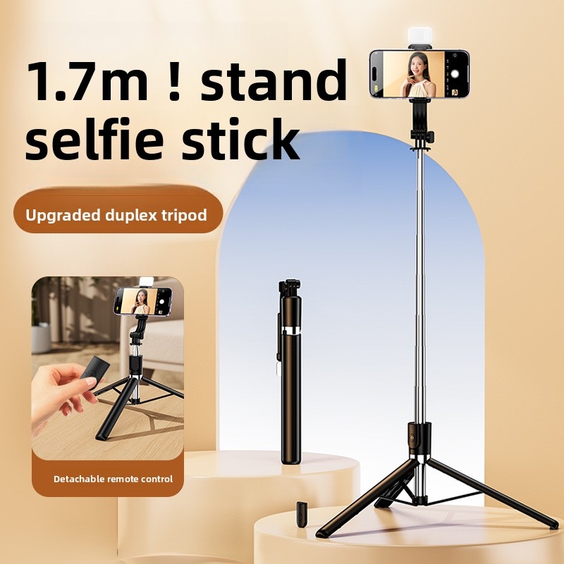 Action Camera Selfie Stick Invisible - Bastone Selfie Estensibile 1M con Treppiede,