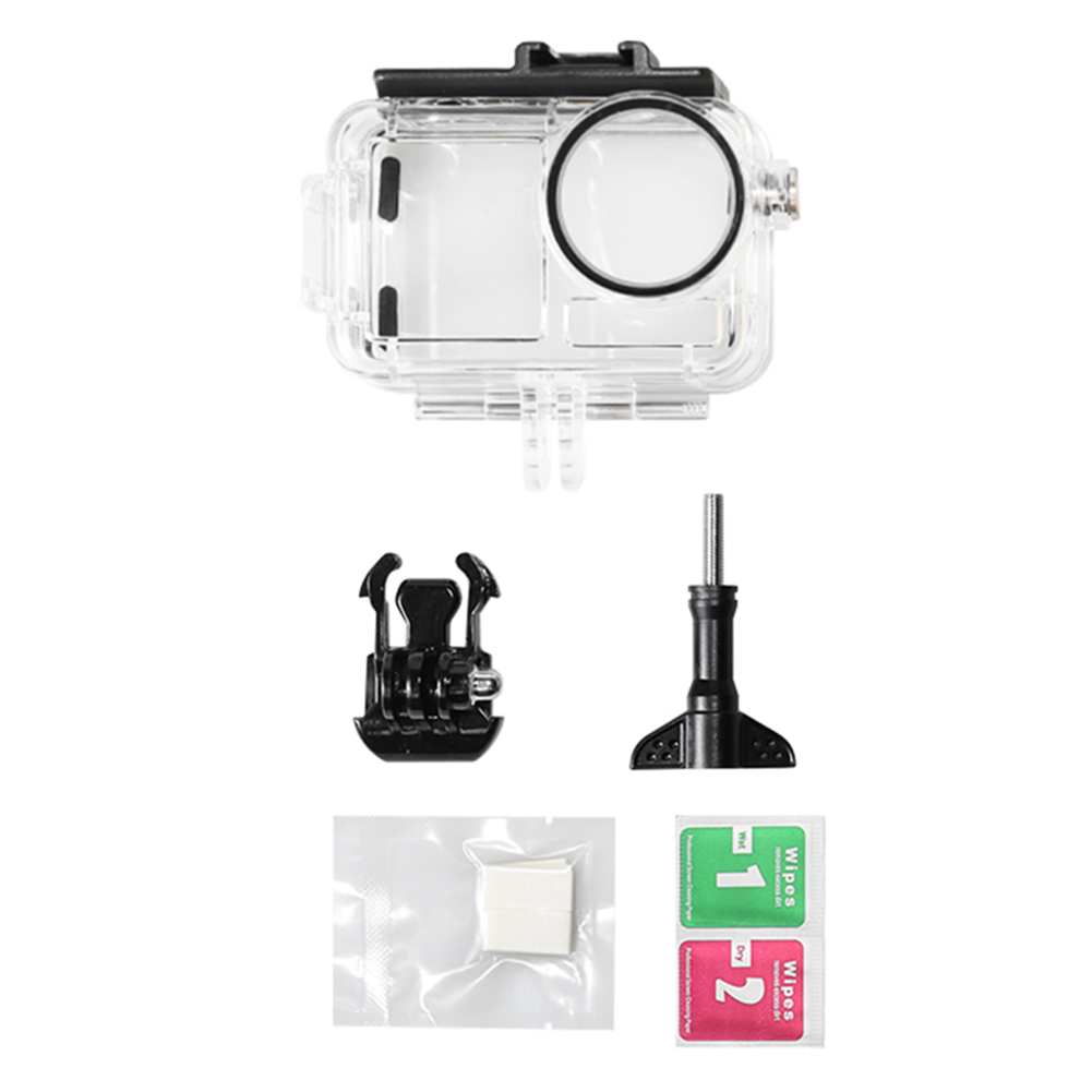 Action Camera Diving Case Underwater 60M - Custodia impermeabile da 60M/196FT per DJI