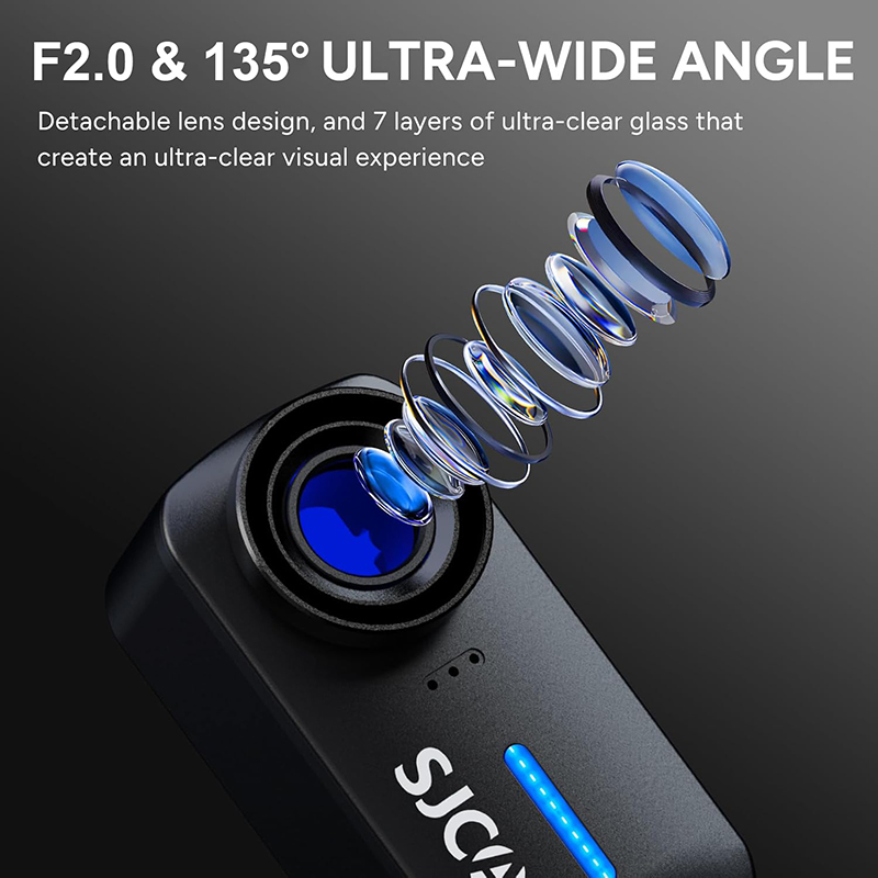 SJCAM C110 Thumb Camera 4K Imp - Action Camera Waterproof 30M Without Case recensione e prezzo