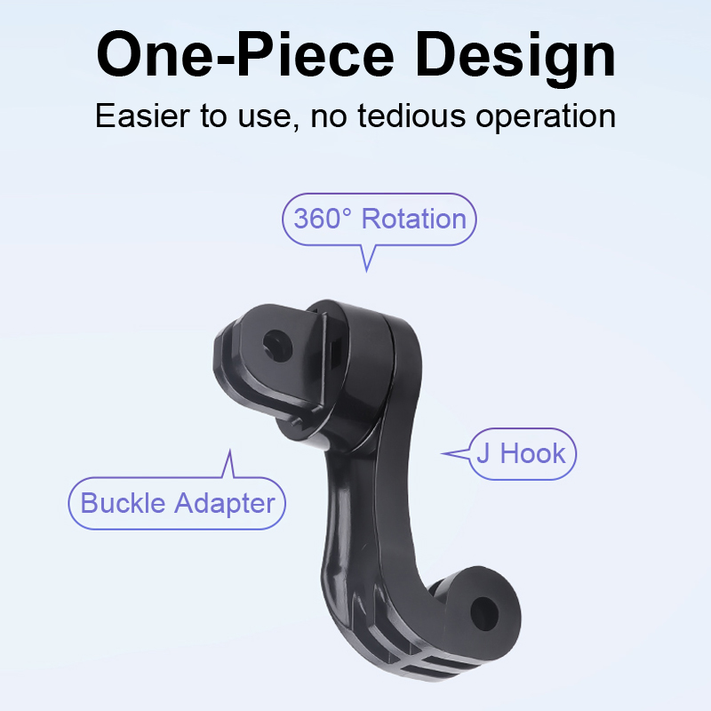 360 °   Adattatore staffa vert - Action Camera Motorcycle Helmet Mount recensione e prezzo