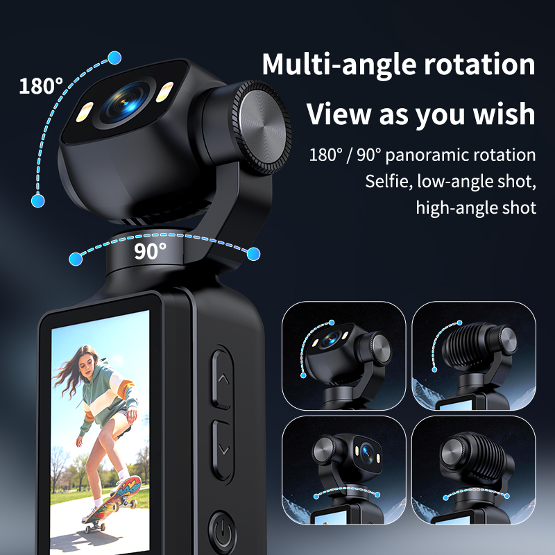 LK-033 Videocamera d'Azione Ta - Action Camera Optical Image Stabilization recensione e prezzo