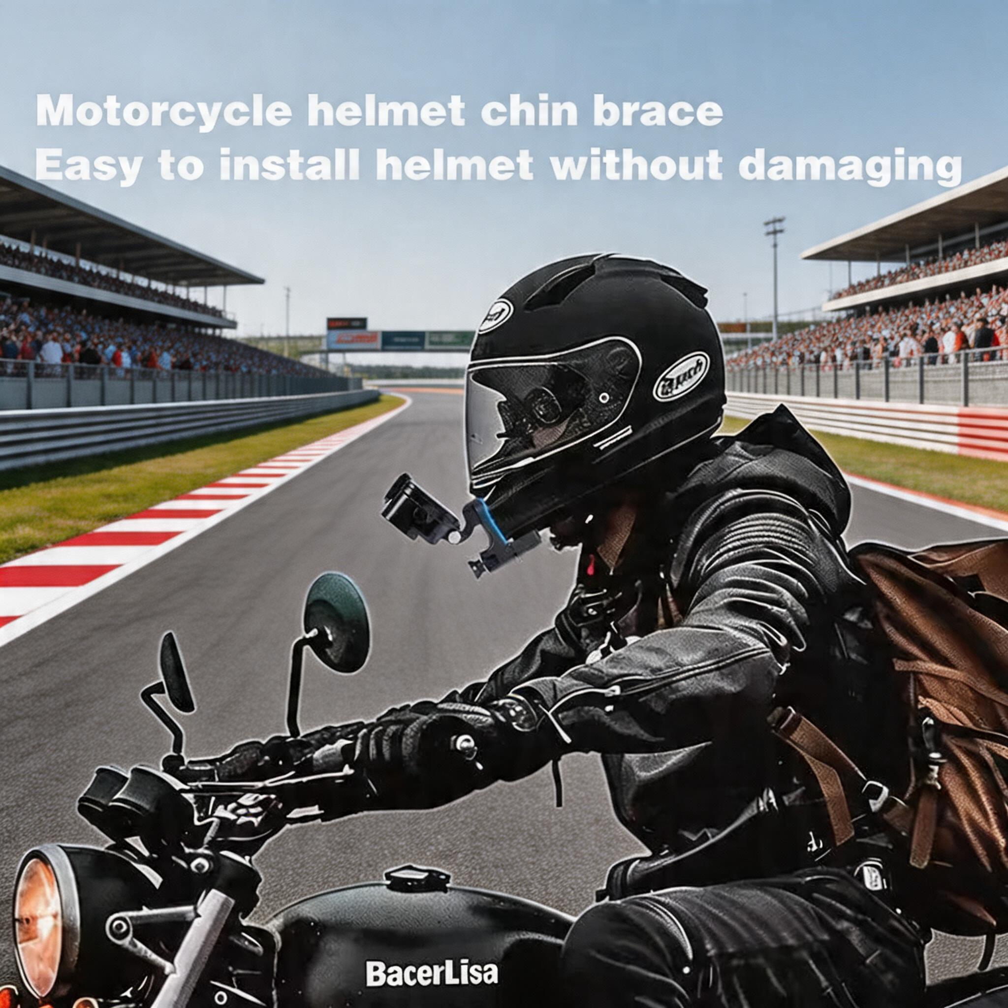 Supporto per mentoniera casco  - Action Camera Motorcycle Helmet Mount recensione e prezzo