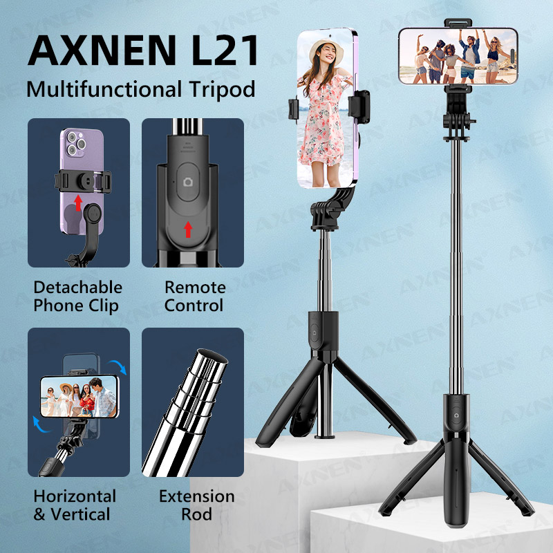 AXNEN L21 Asta Selfie per Tele - Action Camera Selfie Stick Invisible recensione e prezzo