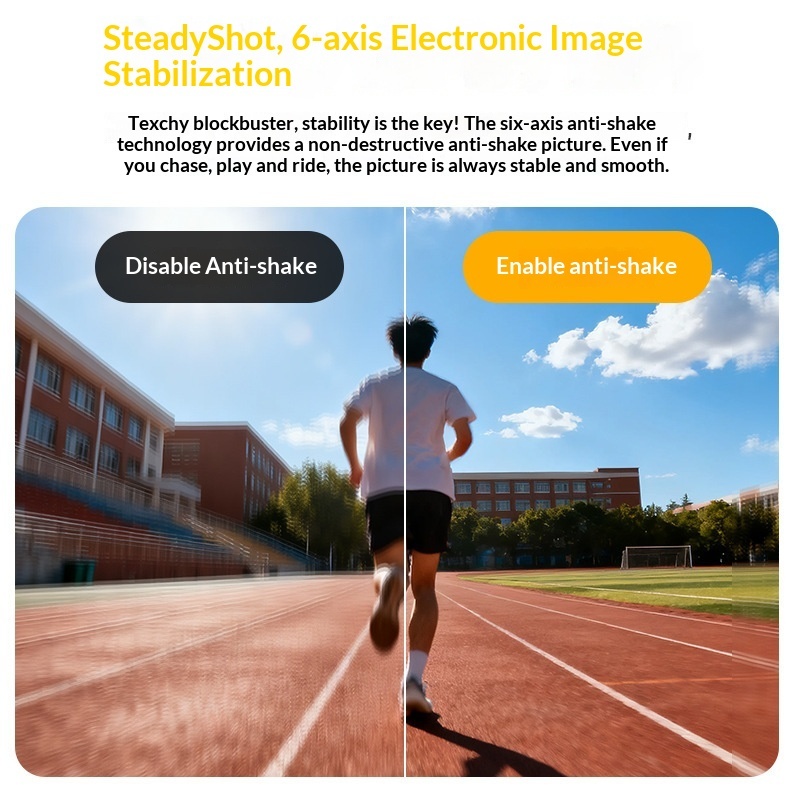 Mini action camera 5K, 4K a 60 - Action Camera 4K 60Fps Dual Screen recensione e prezzo