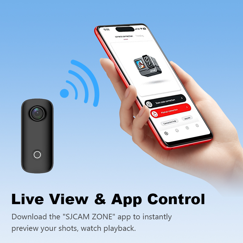 SJCAM C100 Plus Action Cam 4K  - Action Camera Waterproof 30M Without Case recensione e prezzo