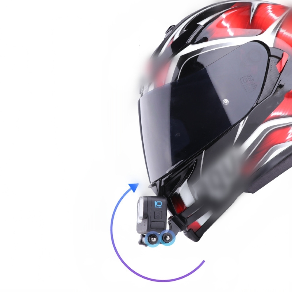 Supporto per fotocamera d'azio - Action Camera Motorcycle Helmet Mount recensione e prezzo