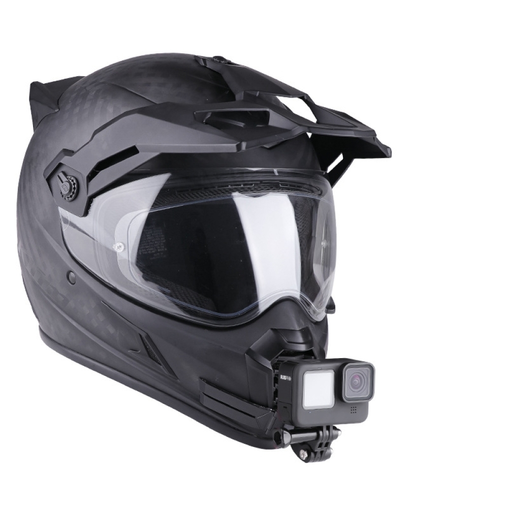 Supporto per fotocamera d'azio - Action Camera Motorcycle Helmet Mount recensione e prezzo