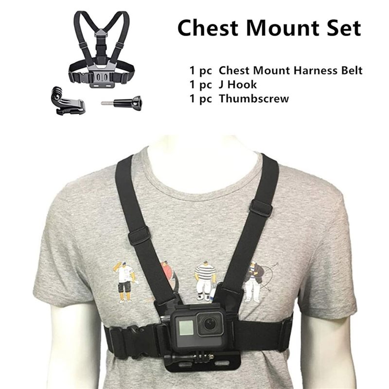 Supporto per Action Camera B31 - Action Camera Chest Strap Harness Mount recensione e prezzo