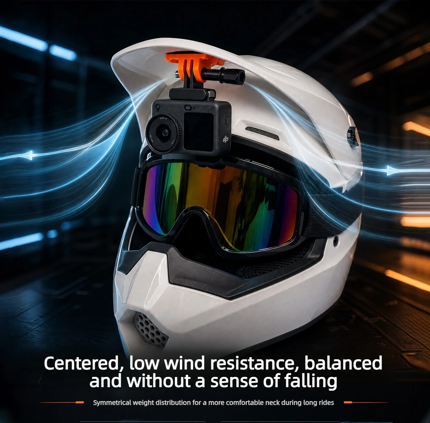 Supporto per Telecamera Stile  - Action Camera Motorcycle Helmet Mount recensione e prezzo