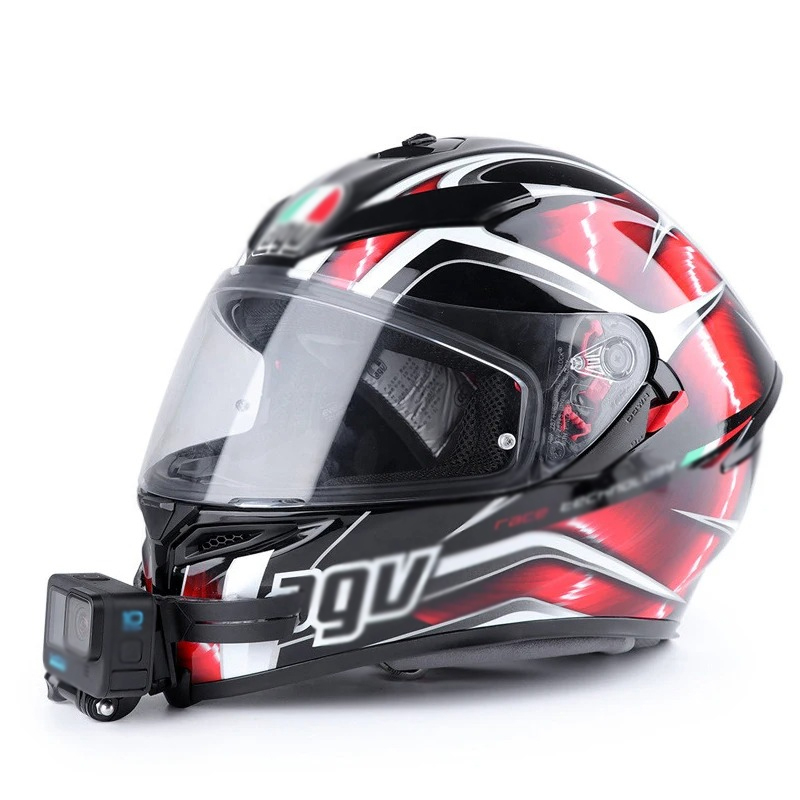 Compatibile con GoPro 13-8, DJ - Action Camera Motorcycle Helmet Mount recensione e prezzo