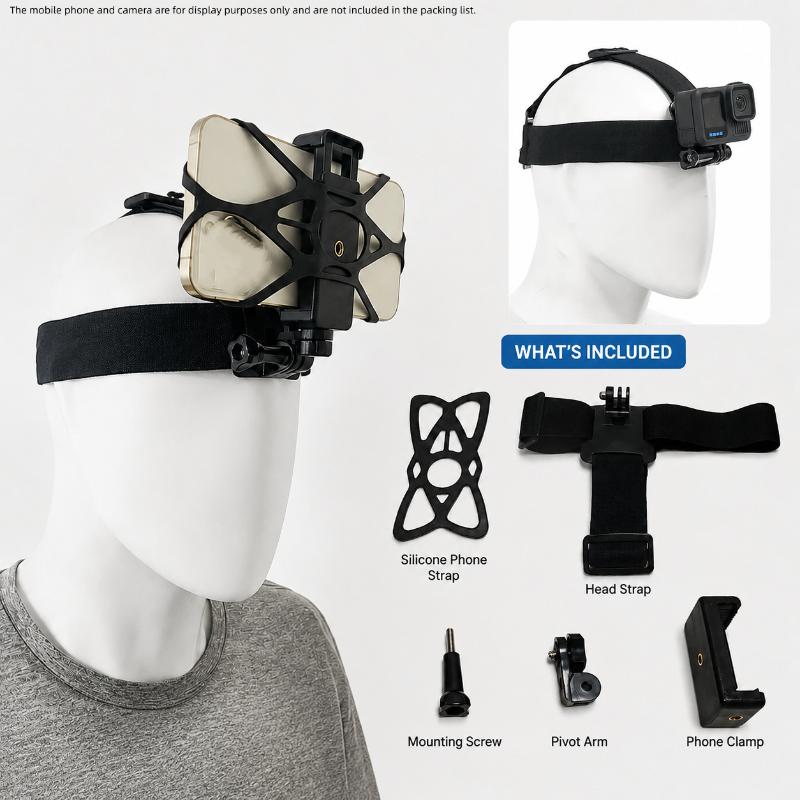 1/4/5 pezzi Kit di supporto co - Action Camera Chest Strap Harness Mount recensione e prezzo
