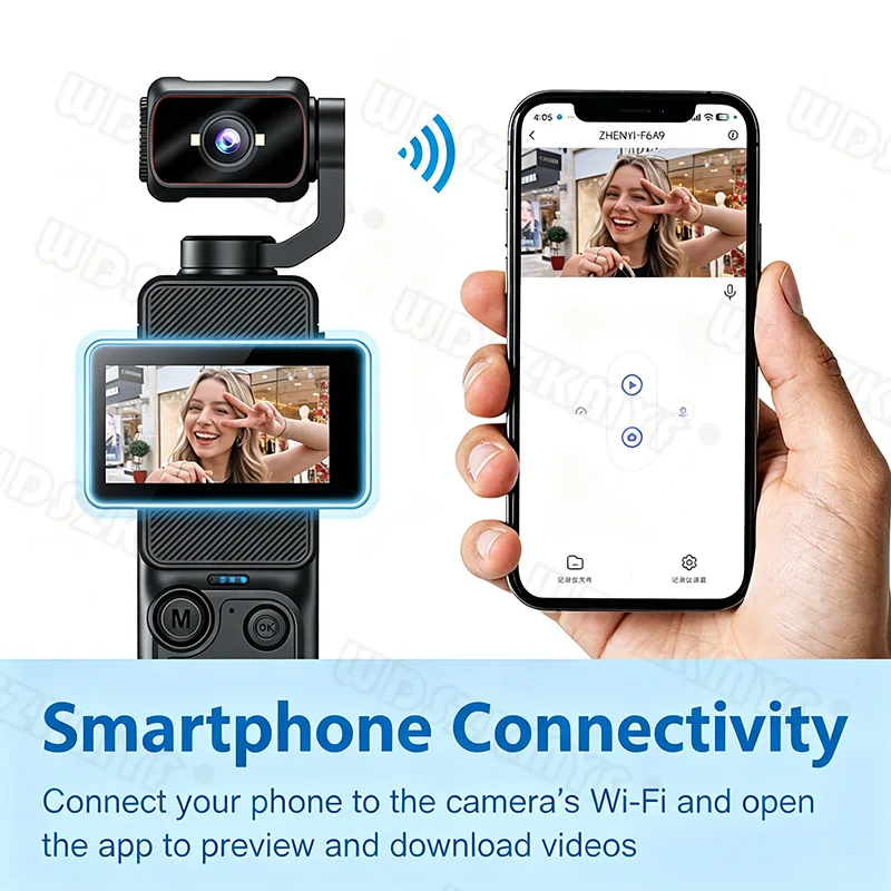 Mini Fotocamera Portatile WiFi - Action Camera Optical Image Stabilization recensione e prezzo