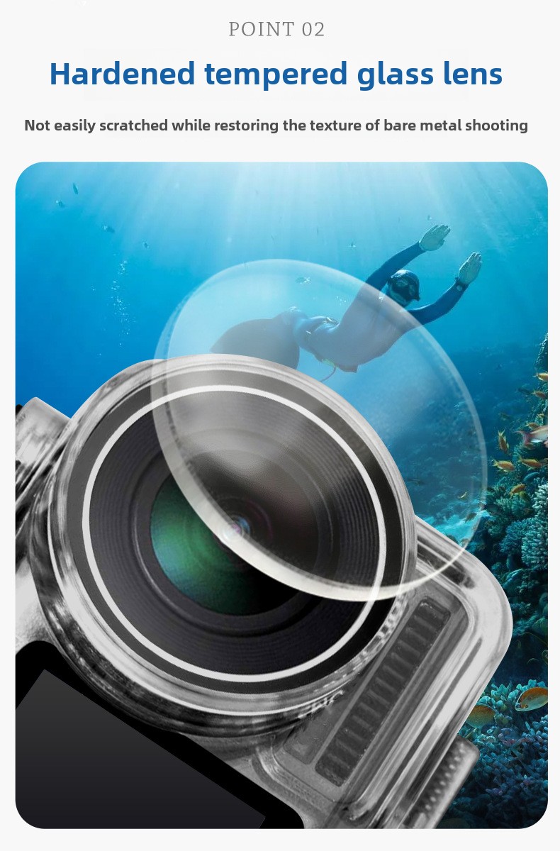 Custodia Impermeabile Subacque - Action Camera Diving Case Underwater 60M recensione e prezzo