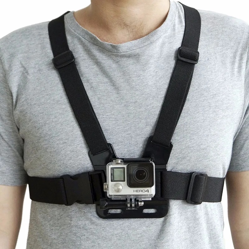 Imbracatura per il petto e cin - Action Camera Chest Strap Harness Mount recensione e prezzo