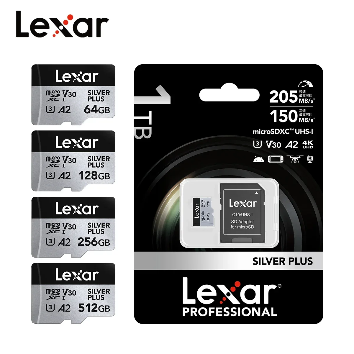 Scheda di memoria Lexar SILVER - Action Camera Micro Sd Card 128Gb V30 recensione e prezzo