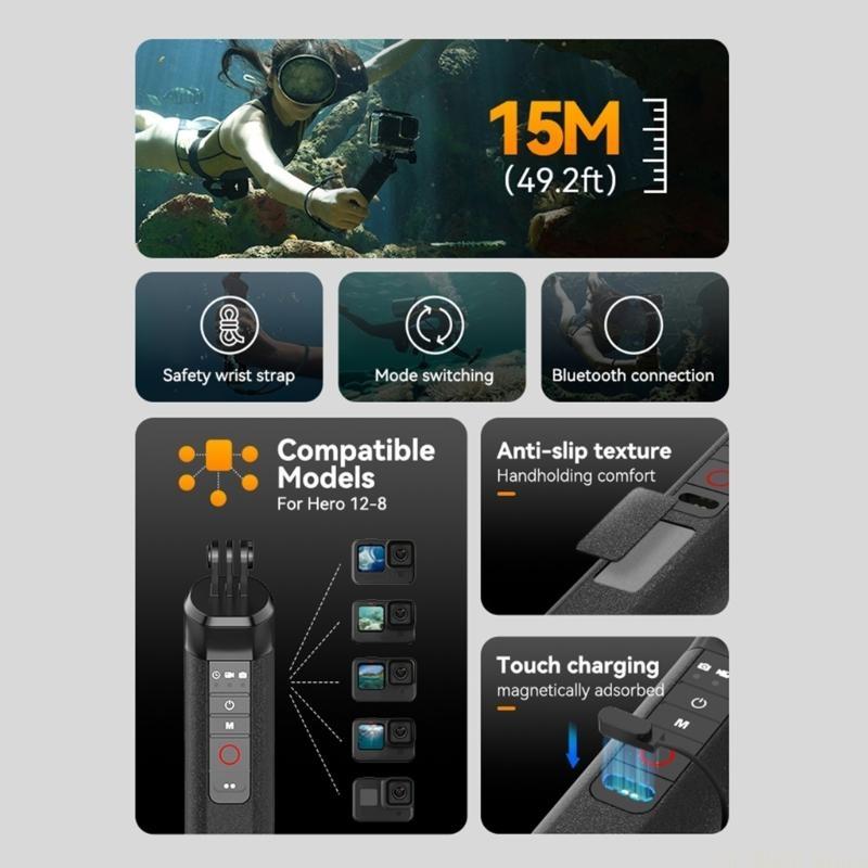 Supporto per impugnatura mobil - Action Camera Floating Handle Grip recensione e prezzo