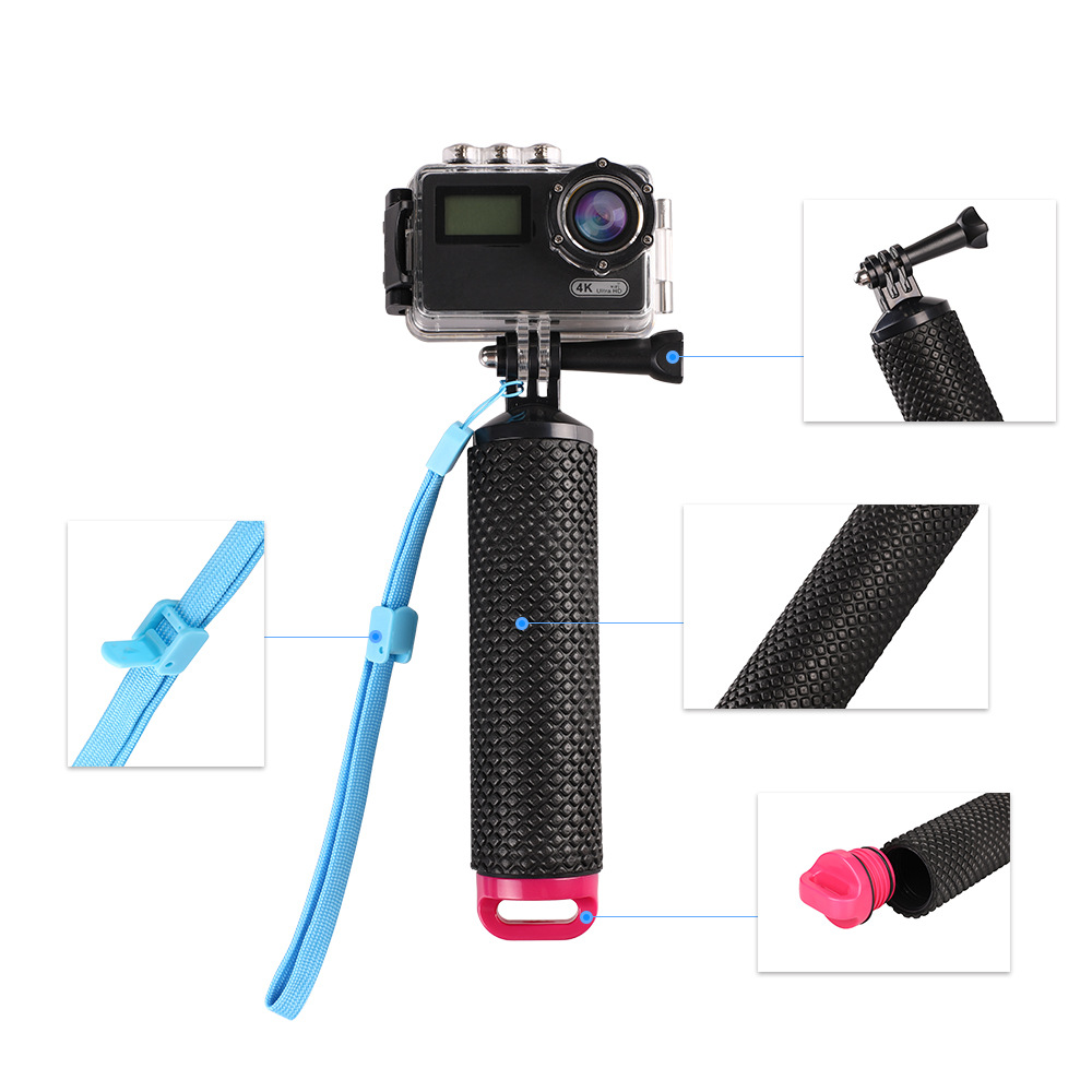 Water Floating Hand Grip Handl - Action Camera Floating Handle Grip recensione e prezzo
