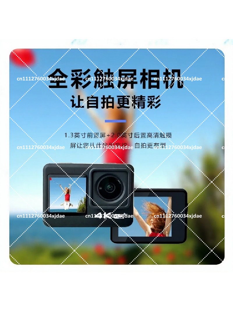 Action Camera 4K 60FPS con Dop - Action Camera 4K 60Fps Dual Screen recensione e prezzo