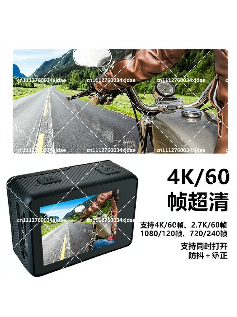 Action Camera 4K 60FPS con Dop - Action Camera 4K 60Fps Dual Screen recensione e prezzo