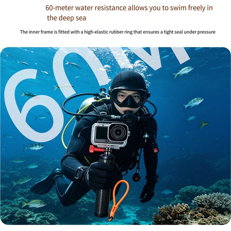 AB25-Per DJI Action 6 Scafo da - Action Camera Floating Handle Grip recensione e prezzo