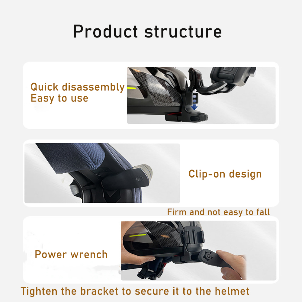 Supporto per telefono da casco - Action Camera Motorcycle Helmet Mount recensione e prezzo