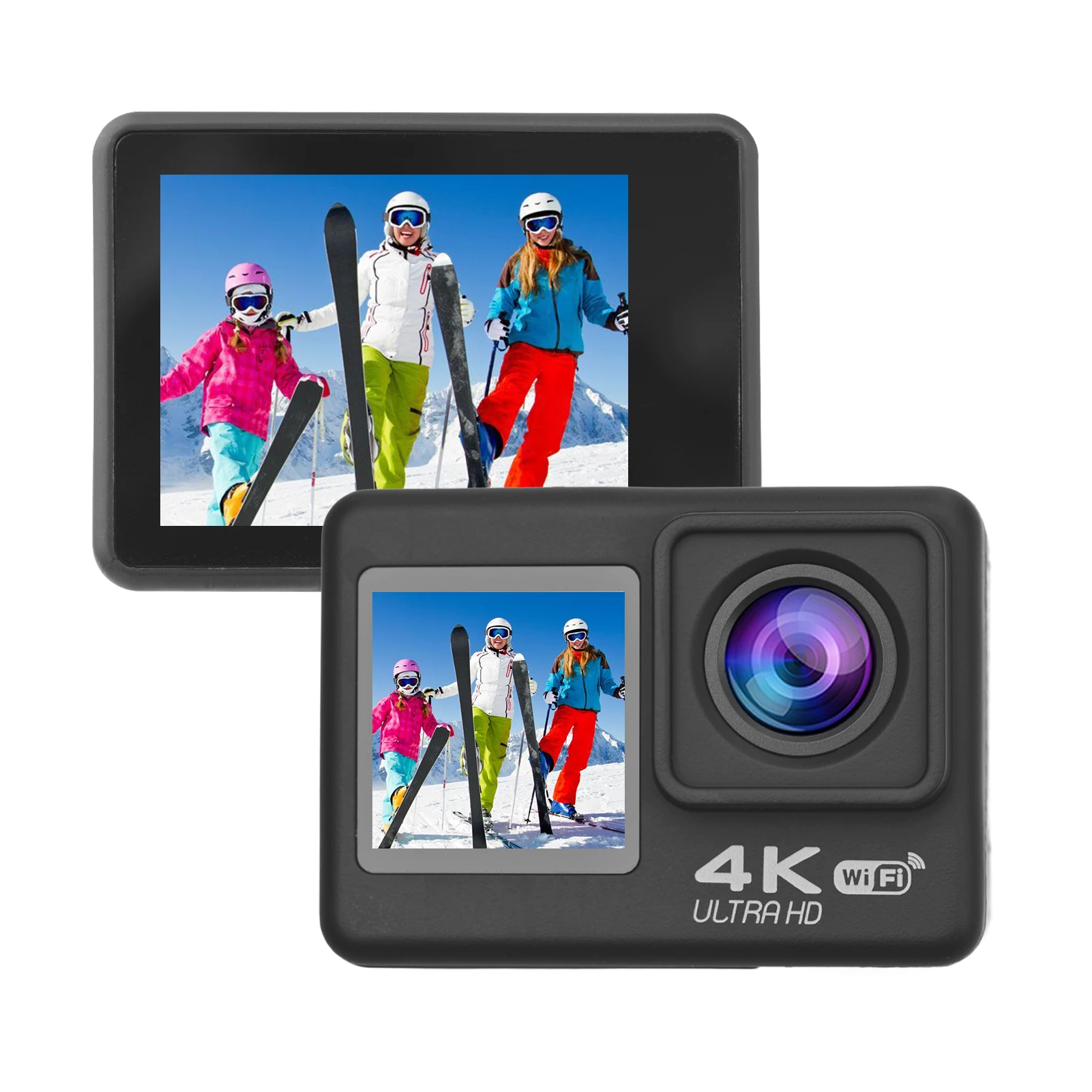 Videocamera d'Azione WiFi 4K 6 - Action Camera 4K 60Fps Dual Screen recensione e prezzo