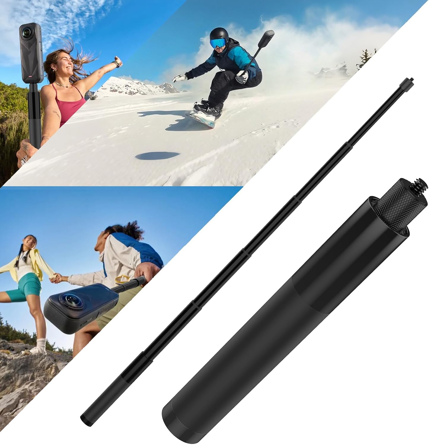 Bastone Selfie Invisibile da 7 - Action Camera Selfie Stick Invisible recensione e prezzo