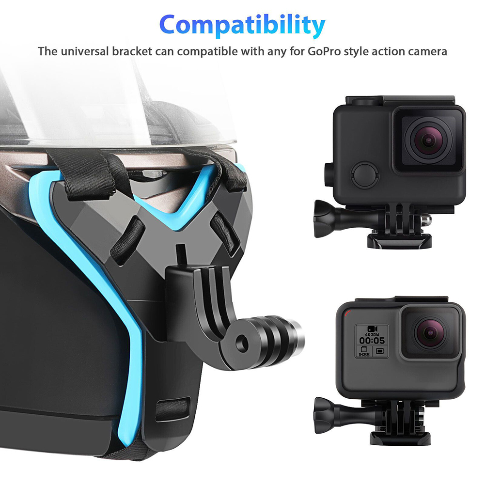 Supporto per supporto per ment - Action Camera Motorcycle Helmet Mount recensione e prezzo