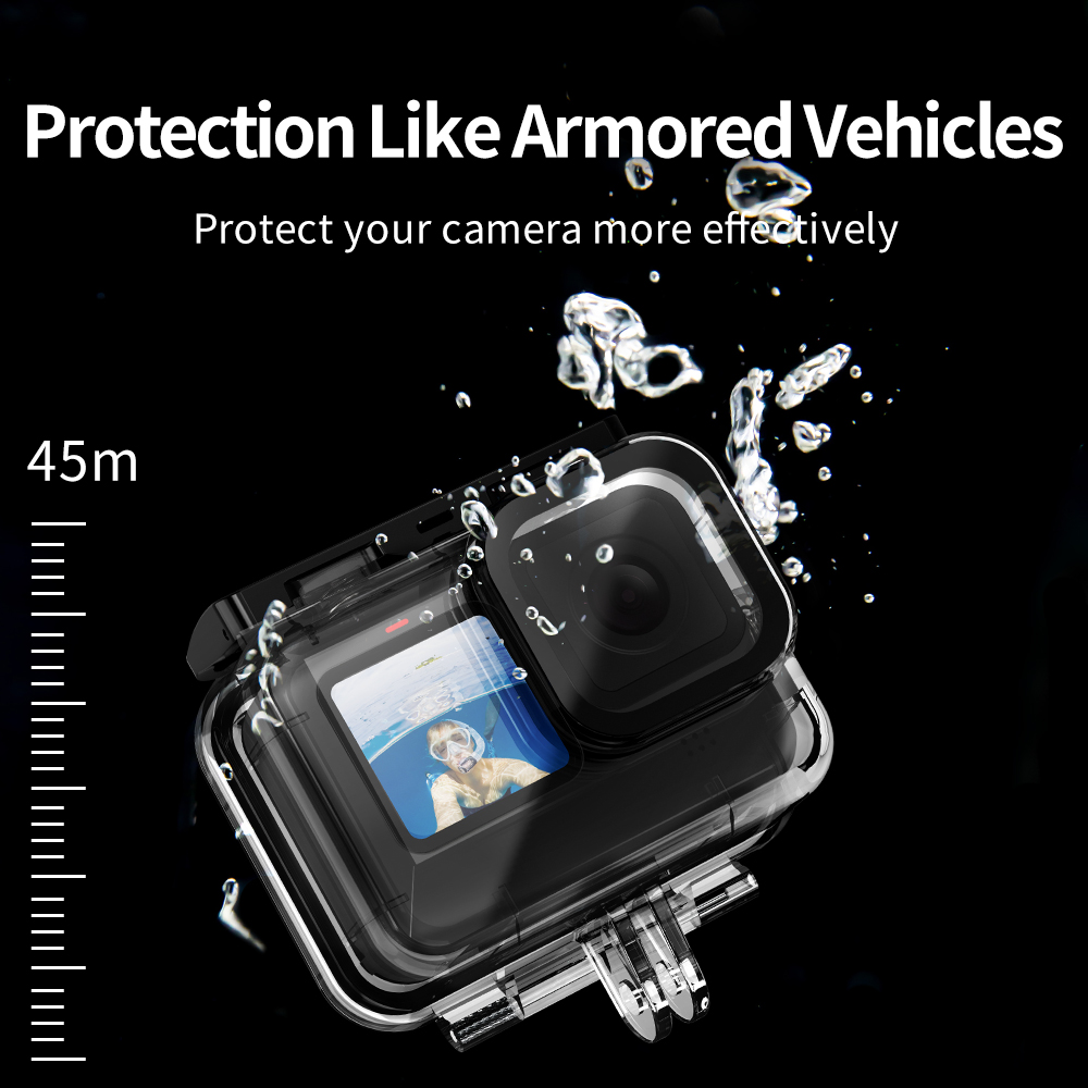 TELESIN 60M Custodia impermeab - Action Camera Diving Case Underwater 60M recensione e prezzo