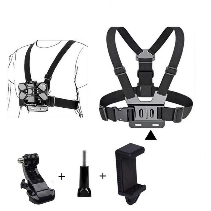 Supporto per pettorale Chesty  - Action Camera Chest Strap Harness Mount recensione e prezzo