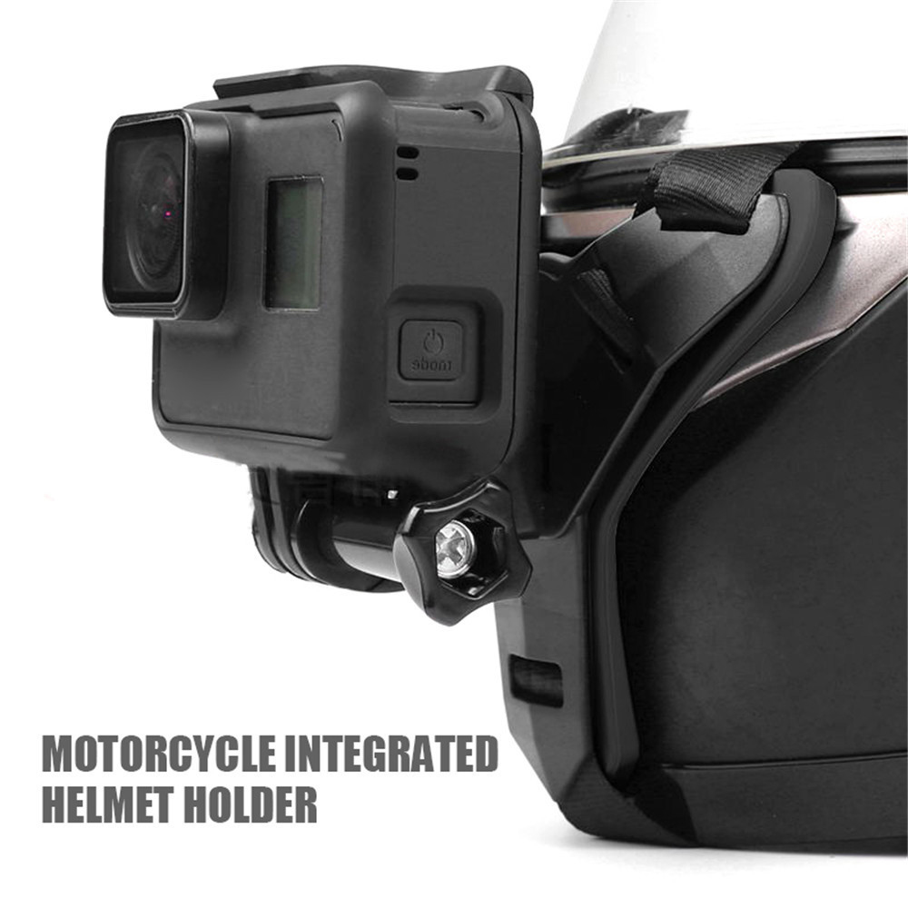 Casco moto Sottogola Supporto  - Action Camera Motorcycle Helmet Mount recensione e prezzo