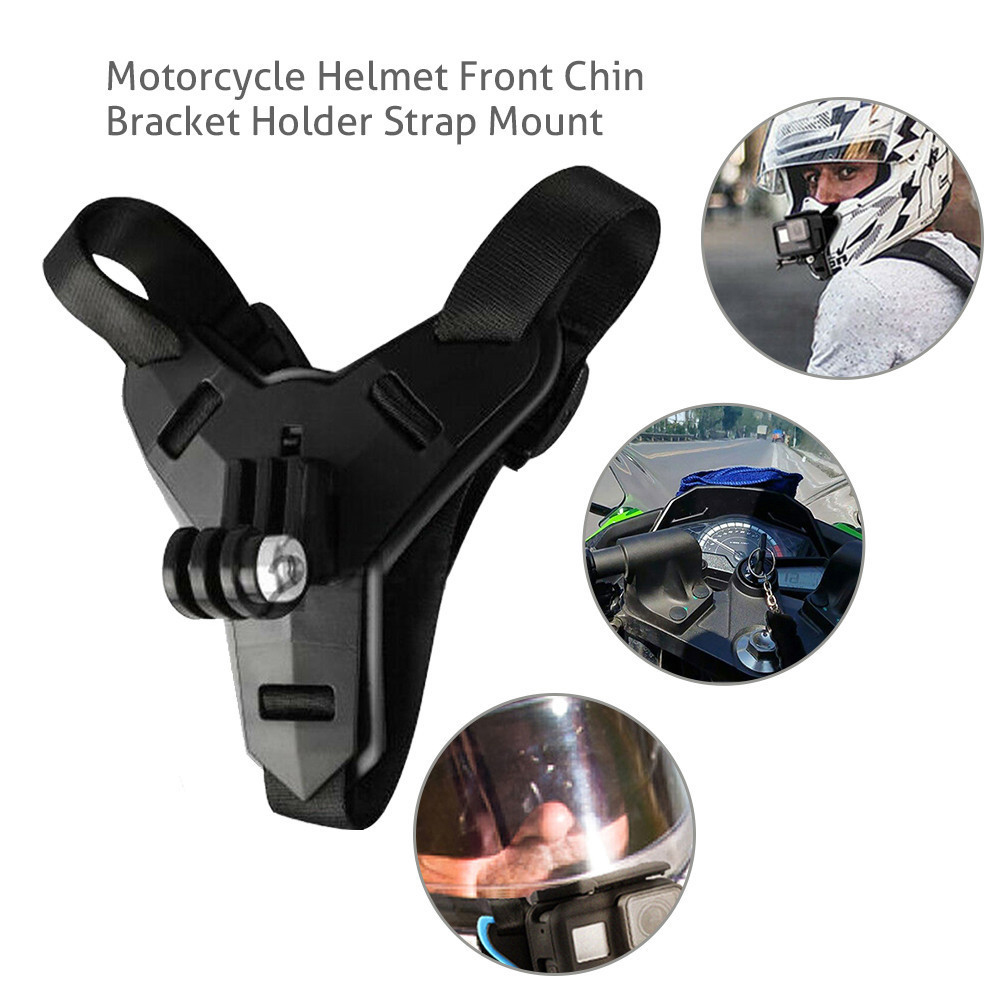 Casco moto Sottogola Supporto  - Action Camera Motorcycle Helmet Mount recensione e prezzo