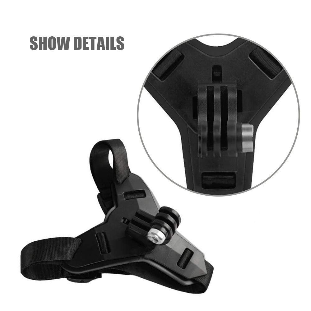 Casco moto Sottogola Supporto  - Action Camera Motorcycle Helmet Mount recensione e prezzo
