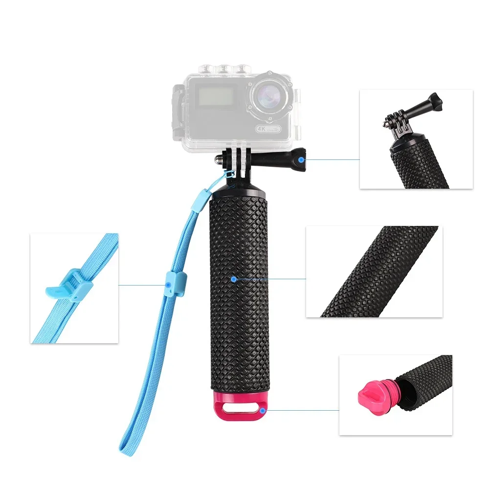 Monopiede portatile con impugn - Action Camera Floating Handle Grip recensione e prezzo