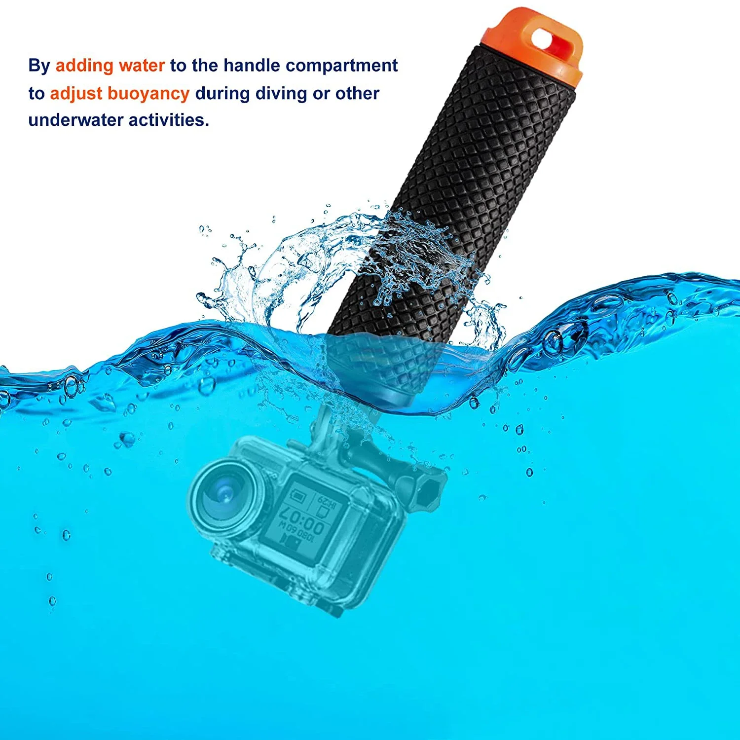 Monopiede portatile con impugn - Action Camera Floating Handle Grip recensione e prezzo