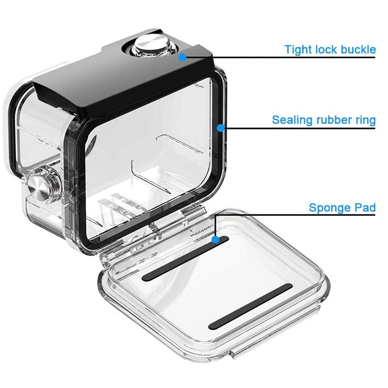 Custodia impermeabile 60M per  - Action Camera Diving Case Underwater 60M recensione e prezzo