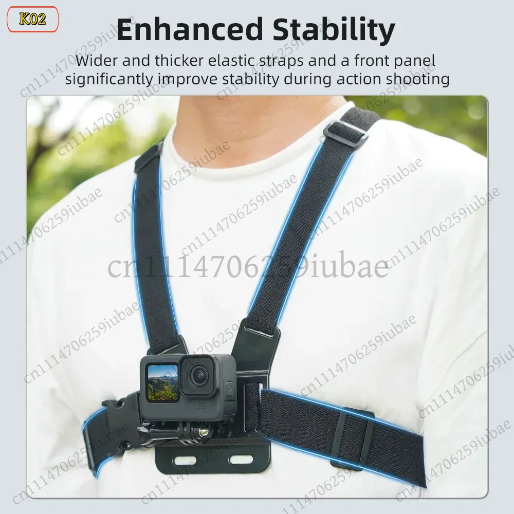 Cintura di Supporto per Petto  - Action Camera Chest Strap Harness Mount recensione e prezzo