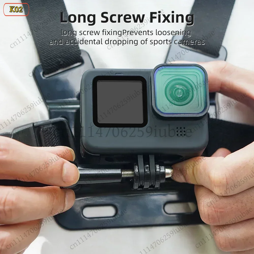 Cintura di Supporto per Petto  - Action Camera Chest Strap Harness Mount recensione e prezzo