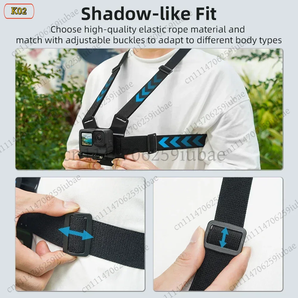 Cintura di Supporto per Petto  - Action Camera Chest Strap Harness Mount recensione e prezzo