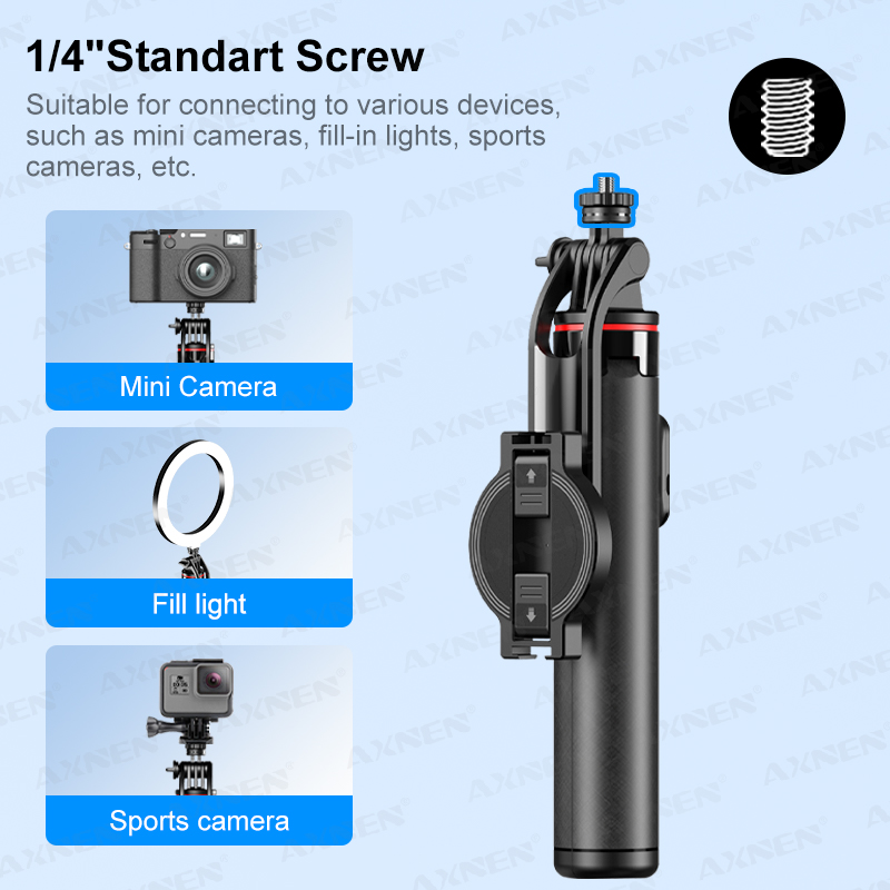 AXNEN C20 Treppiede Magnetico  - Action Camera Selfie Stick Invisible recensione e prezzo