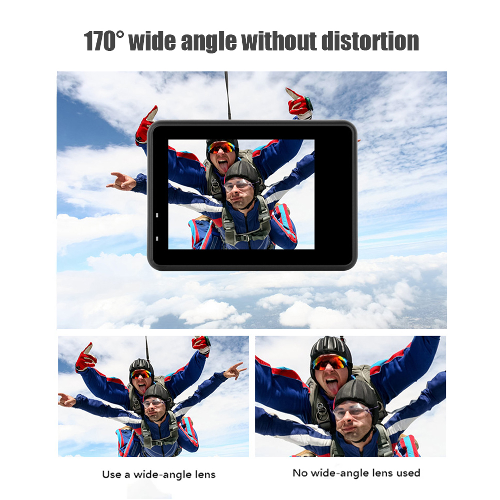 Action Camera 4K 60FPS con obi - Action Camera 4K 60Fps Dual Screen recensione e prezzo