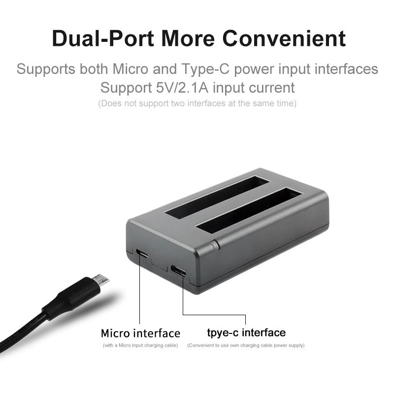 Batteria IS360X3B per Insta360 - Action Camera Battery Charger Dual Pack recensione e prezzo