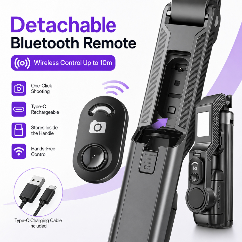 Stabilizzatore Gimbal Monoassi - Action Camera Selfie Stick Invisible recensione e prezzo