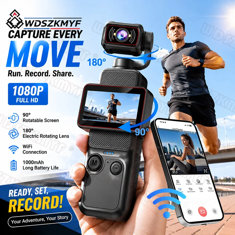 Telecamera Wifi Digitale 1080P - Action Camera Optical Image Stabilization recensione e prezzo