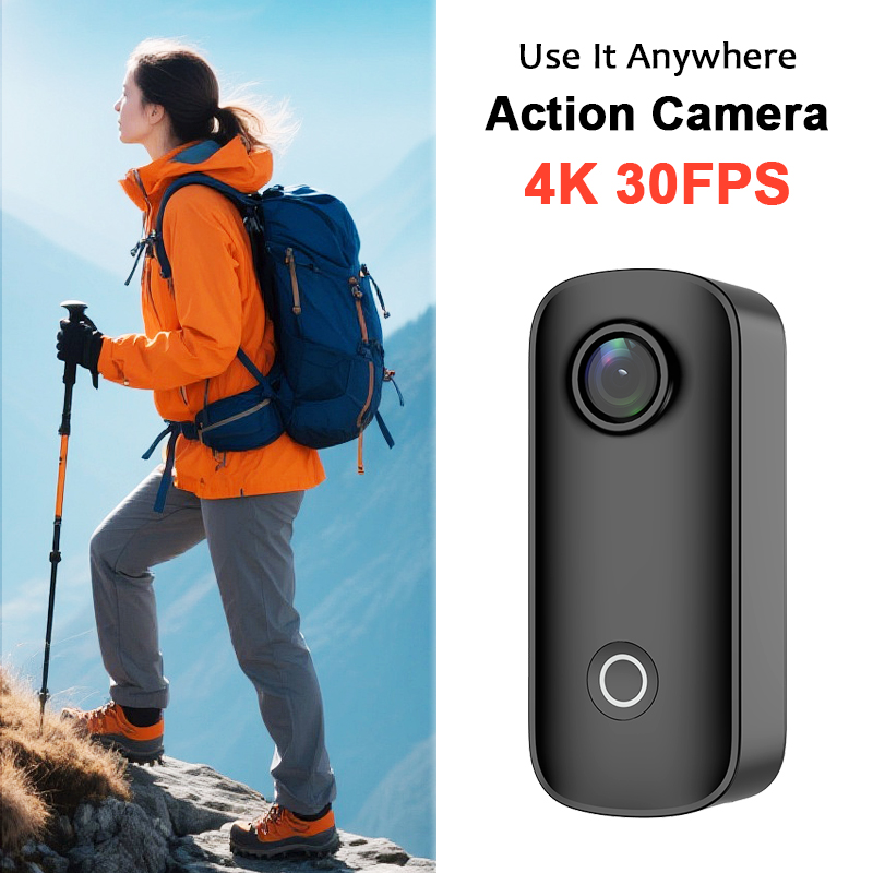 SJCAM C100 / C100Plus Mini Thu - Action Camera Waterproof 30M Without Case recensione e prezzo