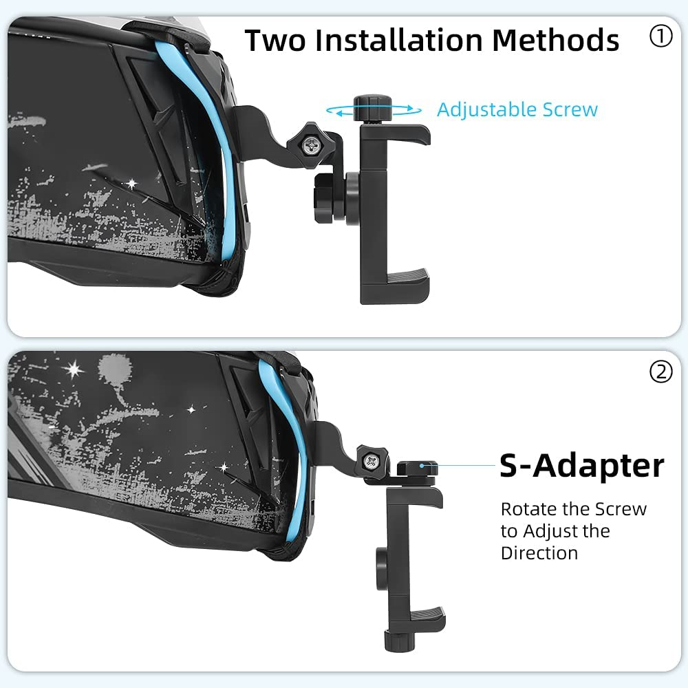 Supporto per telefono da monta - Action Camera Motorcycle Helmet Mount recensione e prezzo